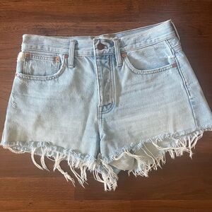 Madewell jean shorts